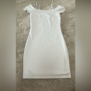 White guess tight dress